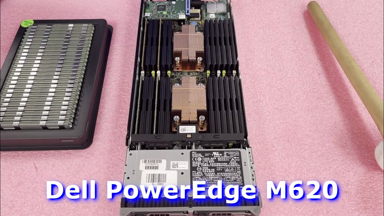 Dell PowerEdge M620 Blade Server Review & Overview | Memory Install Tips | How to Configure RAM