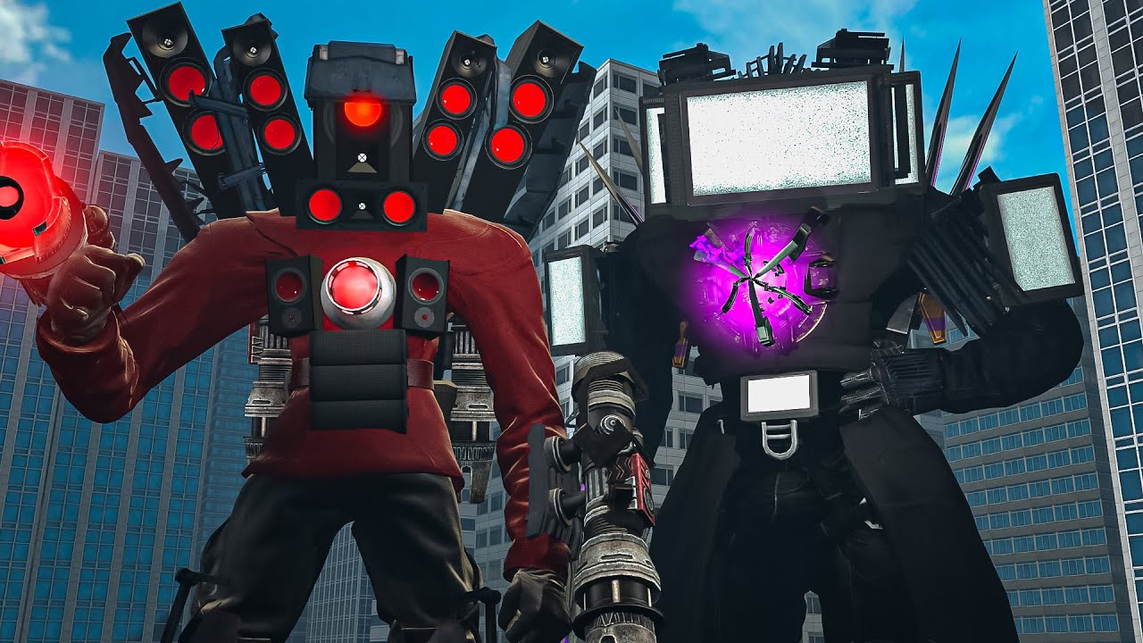 What if Upgraded Titan Speakerman and Tv-man was in Episode 32?