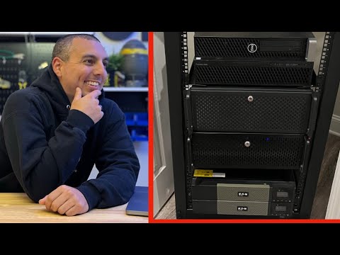 New StarTech Server Rack for the homelab  | Open Frame 25u 4POSTRACK25U