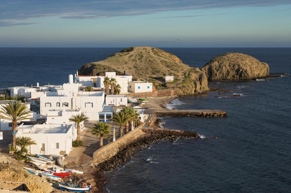 La Isleta del Moro could be mistaken for Mykonos with its white buildings and beautiful beach and views