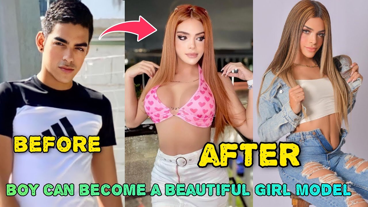 Boy Can Become a Beautiful Girl Model | Male to Female Transition | Boy to Girl Sex Change