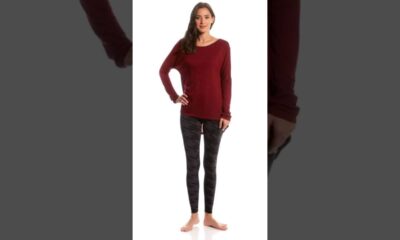 MPG Women's Chia Drape L/S Fitness Shirt | SwimOutlet.com