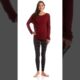 MPG Women's Chia Drape L/S Fitness Shirt | SwimOutlet.com