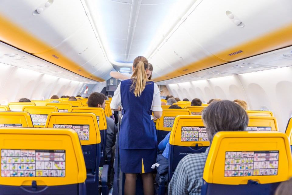 If you want first dibs on snacks chose a seat at the front or the back of an aircraft