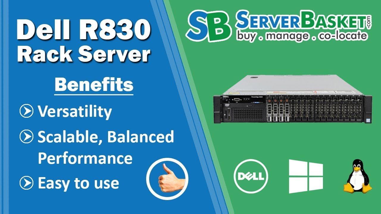 Dell PowerEdge R830 Rack Server - Overview, Specifications, Benefits & Uses