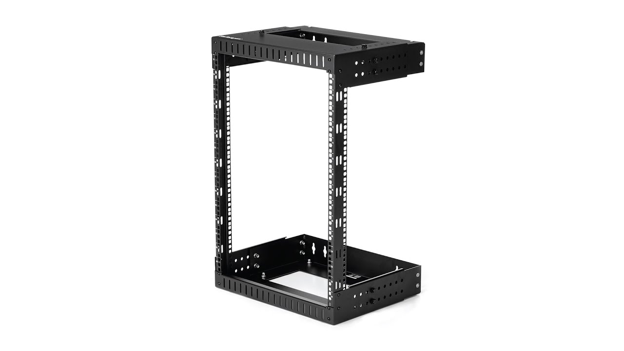 15U Wallmount Server Rack with Adjustable Rails - RK15WALLOA | StarTech.com