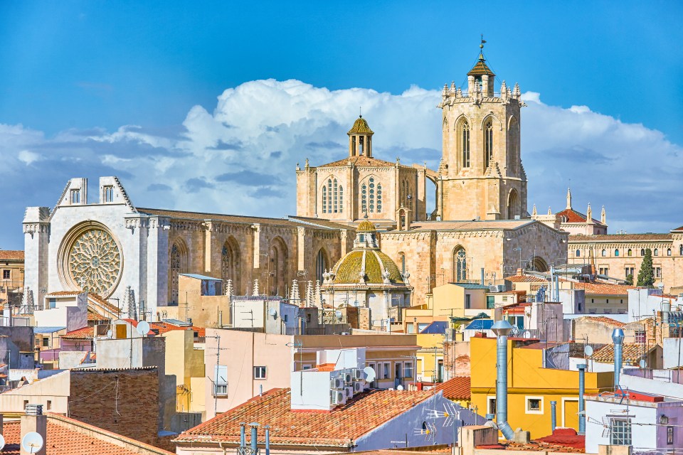 The impressive Tarragona Cathedral