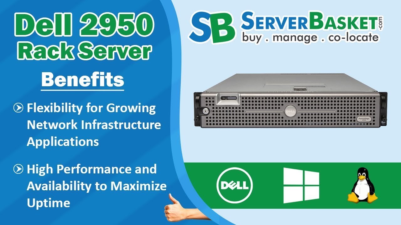 Dell PowerEdge 2950 Rack Server - Overview, Specifications, Benefits & Uses