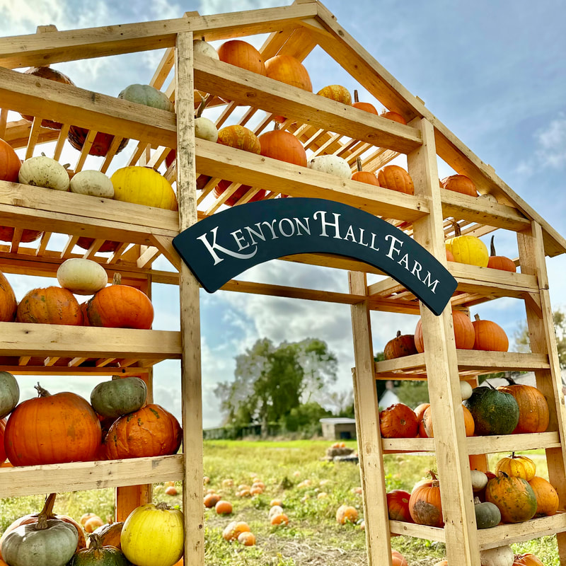 Kenyon Hall lets you book pumpkin photo shoots too