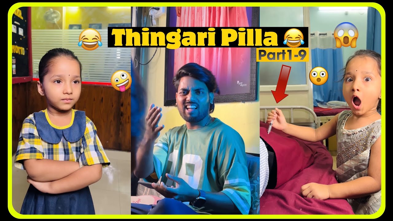 Thingari Pilla😂Full Video || Part 1-9 || Charanspy