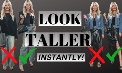 Transform Your Look: 5 Style Hacks To Appear Taller And Slimmer | Fashion Tips For Women Over 40