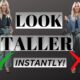 Transform Your Look: 5 Style Hacks To Appear Taller And Slimmer | Fashion Tips For Women Over 40