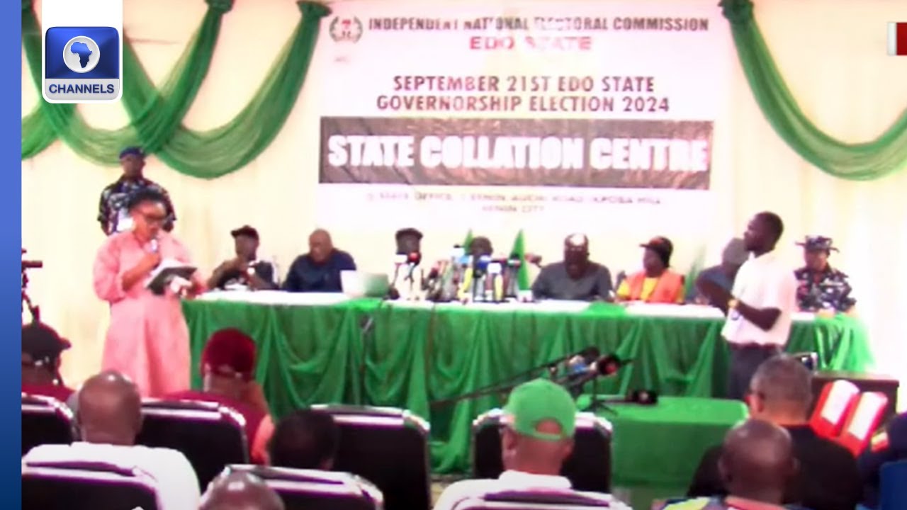 Edo State Governorship Election: INEC Begins Results Collation