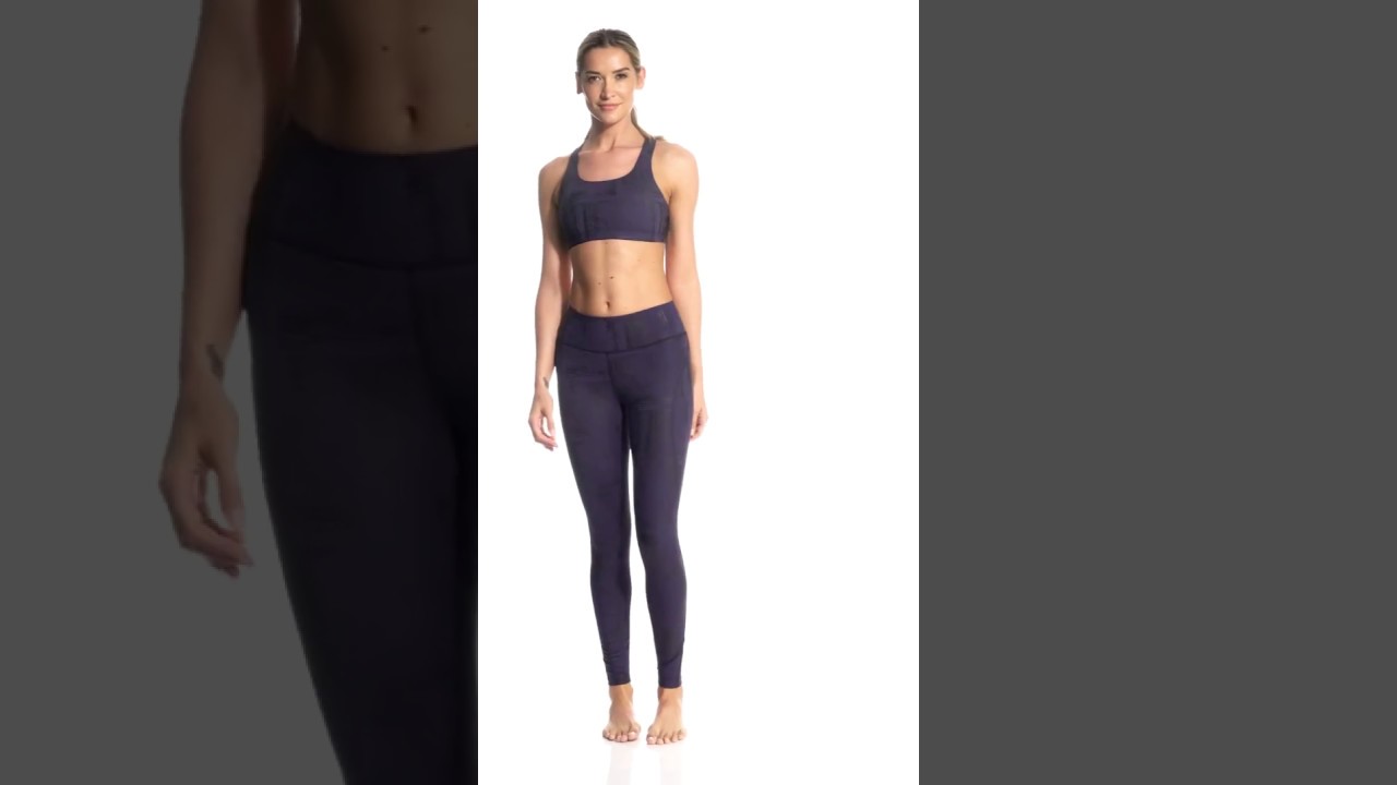 Shape Activewear Women's "S" Seam Print Legging | SwimOutlet.com