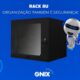 Onix Solution -Rack 8U de parede 19P