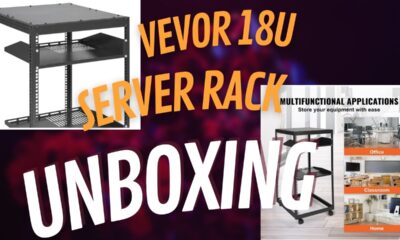 VEVOR 18U Open Frame Server Rack