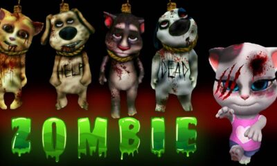 R.I.P. JUAN  Talking Tom and Friends - AMONG USANGELA ZOMBIE TALKING TOM