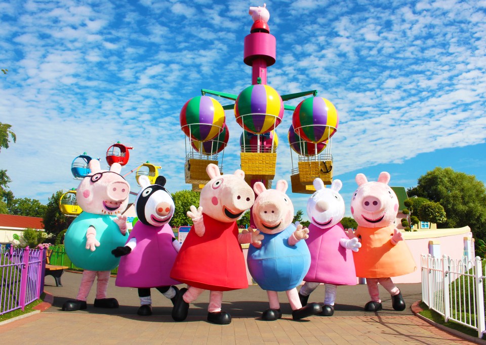 Paultons Park is the home of Peppa Pig World