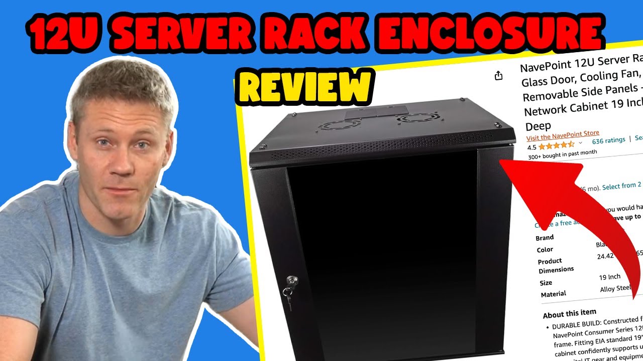 NavePoint 12U Wall Mount Network Server Cabinet - Should you buy it?