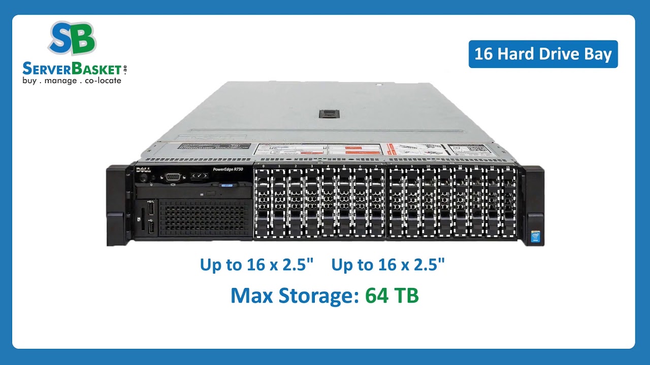 Dell PowerEdge R730 Rack Server - Features, Benefits & Overview