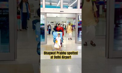 Bhagwat Prabhu Spotted at Delhi Airport #trending #love #motivation #viral #video #youtube #shorts