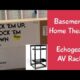 Basement Home Theater - Echogear 20U AV Rack Unboxing & Assembly