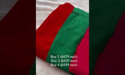 Women Cotton Pants in Sizes S - 5XL and 10+ Colors | Shrutii #womensfashion  #women