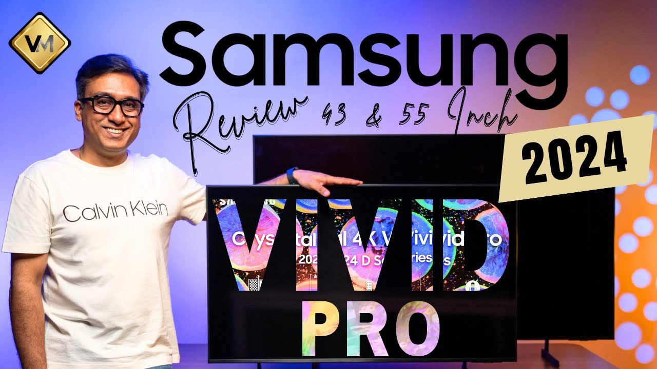 Samsung Crystal 4K Vivid Pro TV | Samsung Crystal 4K Vision Pro TV | Best TV 2024