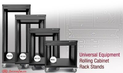 19" Universal Equipment AV Studio Server Racks by AxcessAbles #HomeStudioAccessories