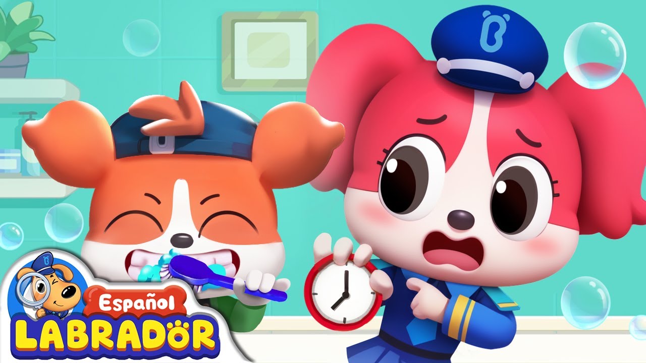 🔍Sheriff Labrador - Ir a la Escuela Solo 🎒 | Videos para Niños | BabyBus en Español