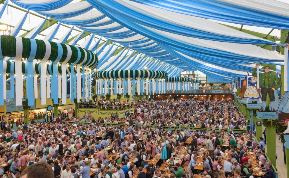 This year's Oktoberfest will end on Sunday, October 6