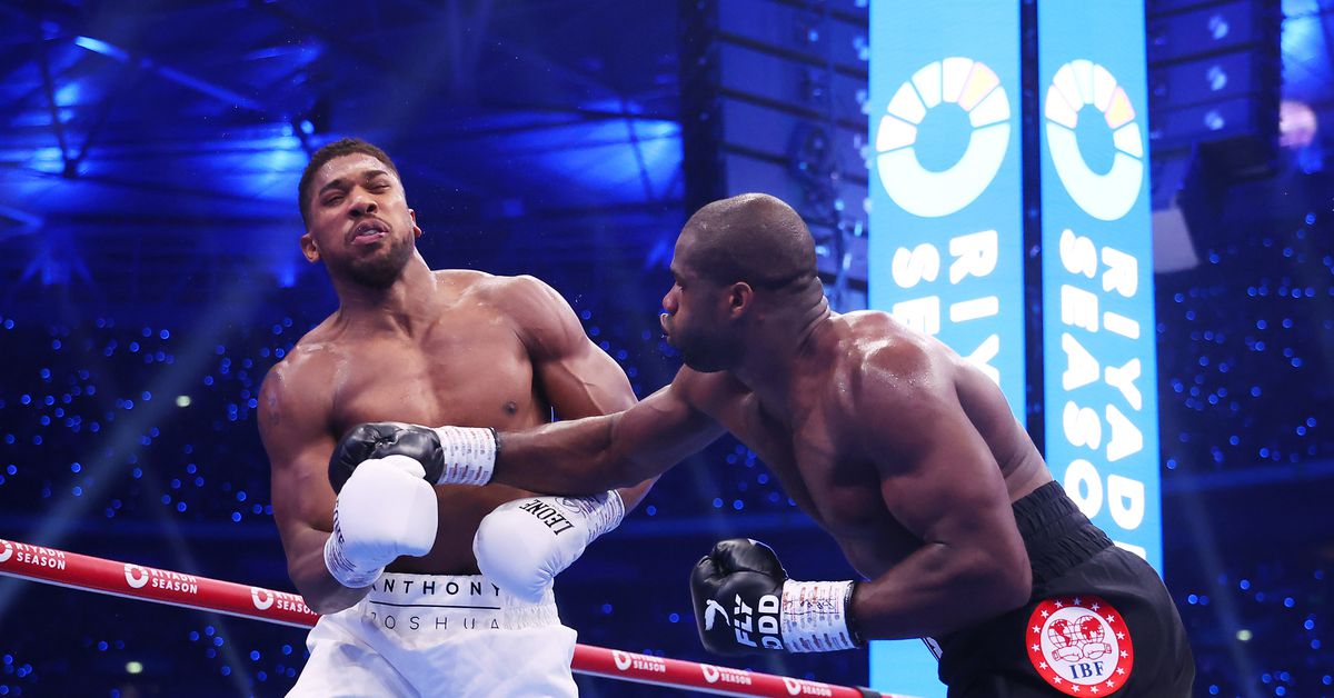 Anthony Joshua vs. Daniel Dubois full fight video highlights