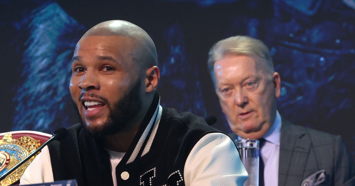 Chris Eubank Jr. blasts ‘scumbags’ during press conference, Frank Warren threatens legal action