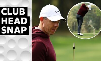 Rory McIlroy makes birdie at Wentworth despite club head snap