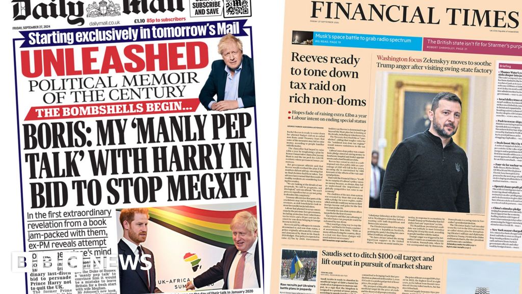 Johnson's 'pep talk' with Harry and Treasury rethinks non-dom plan