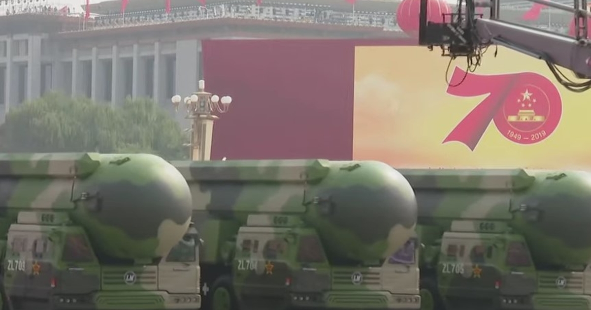 China Launches Missile with Simulated Nuclear Warhead in Latest Test