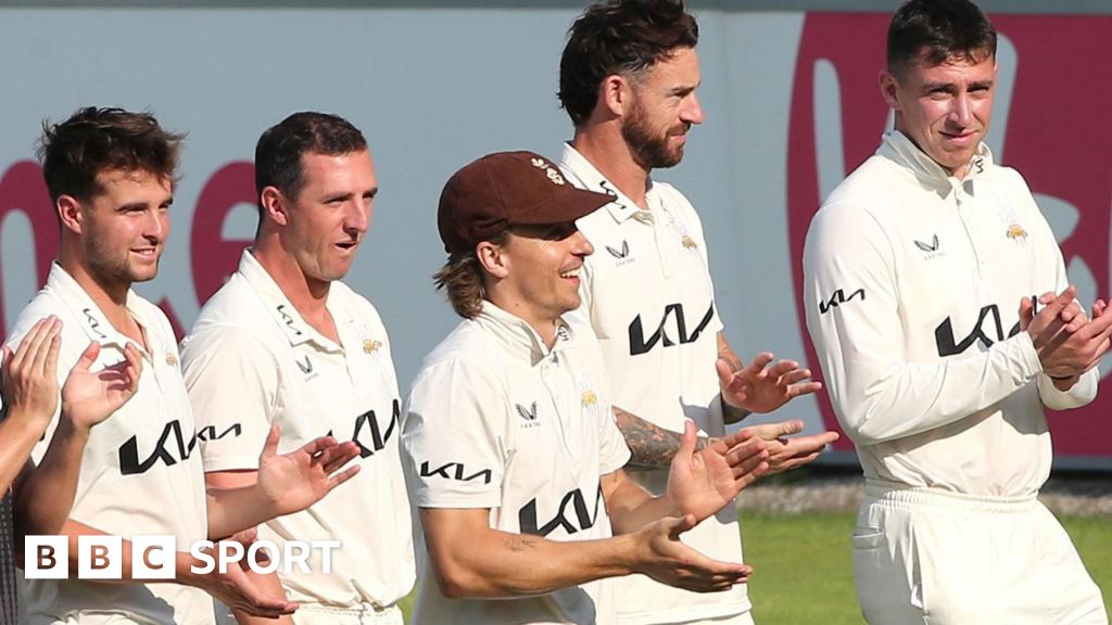 County Championship: Surrey close in on title after beating Durham