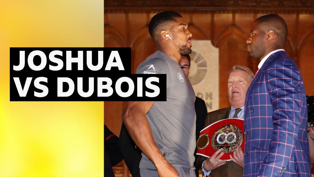 Daniel Dubois and Anthony Joshua primed for Wembley heavyweight showdown