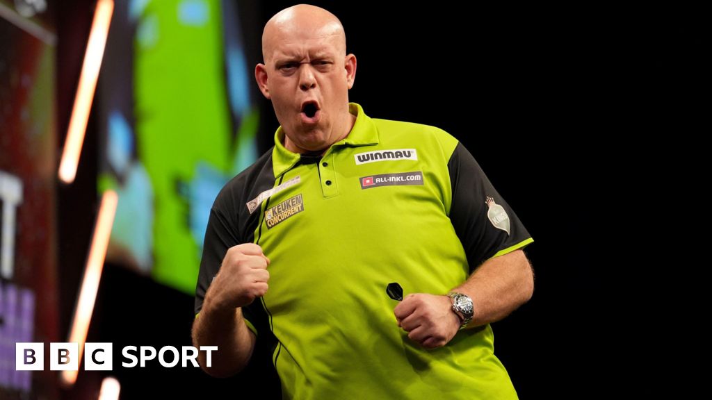 Hungarian Darts Trophy: Michael van Gerwen wins first European Tour title of 2024