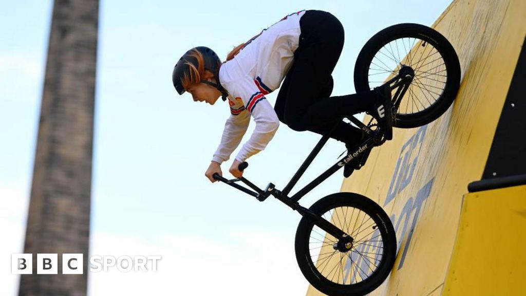 BMX European Freestyle Championships: GB's Sasha Pardoe wins gold