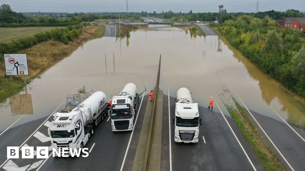 Flash floods and amber warning as more rain expected