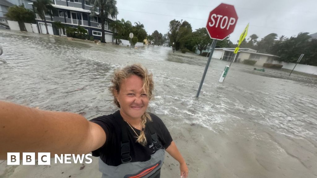 Floridians inundated by Hurricane Helene