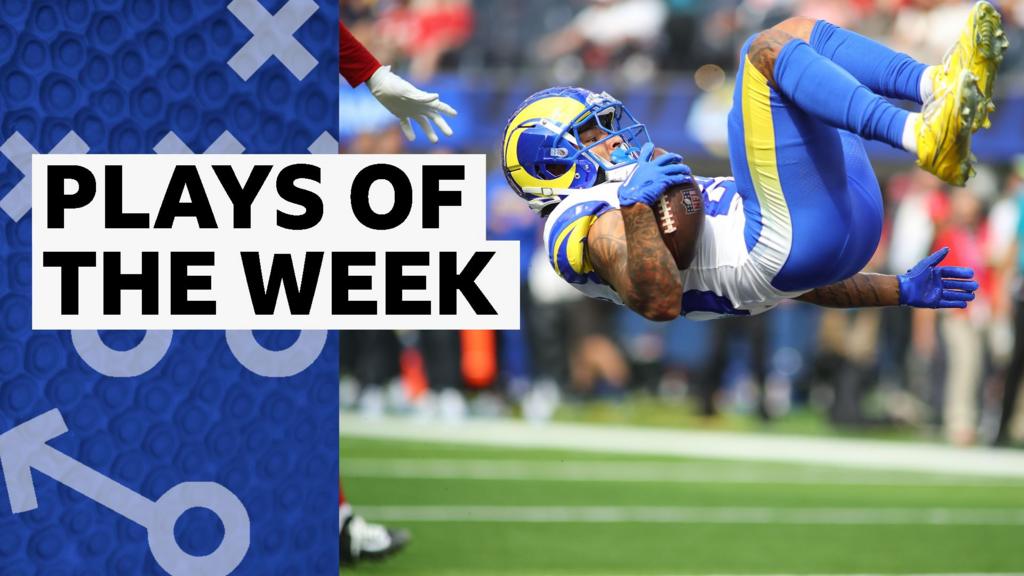 Somersault touchdown features in NFL's week 3 best plays