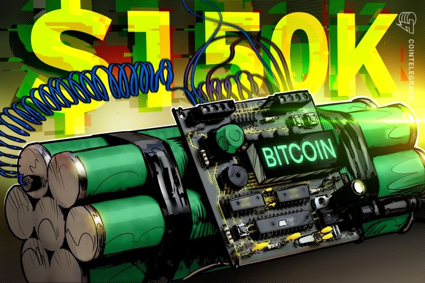 Bitcoin 'ticking time bomb' setup targets $150K by 2025