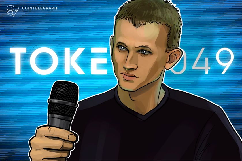 Vitalik Buterin sings at Token2049, highlights low L2 fees as ETH milestone