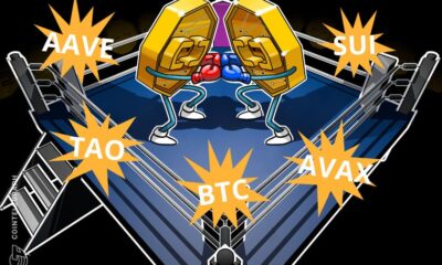 Bitcoin price strength extends to AVAX, SUI, TAO and AAVE — Are altcoins back?