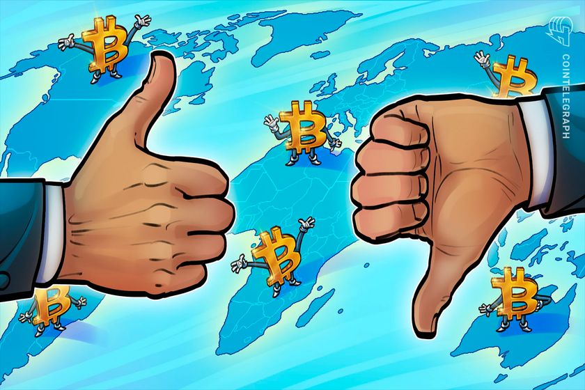 Country-wide Bitcoin adoption a mixed bag for national economies