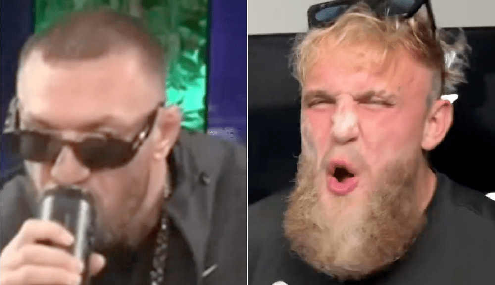 Jake Paul mocks Conor McGregor in powder-faced impression video