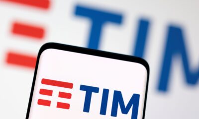 Telecom Italia (TIM) logo is seen displayed in this illustration taken, May 3, 2022. REUTERS/Dado Ruvic/Illustration/Files