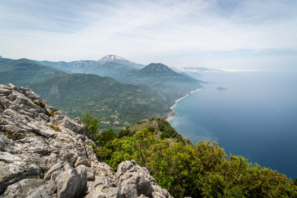 Evia is the second biggest Greek island, but far less well-known than the largest - Crete